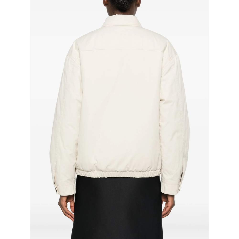Logo-Embroidered Zip-Up Jacket