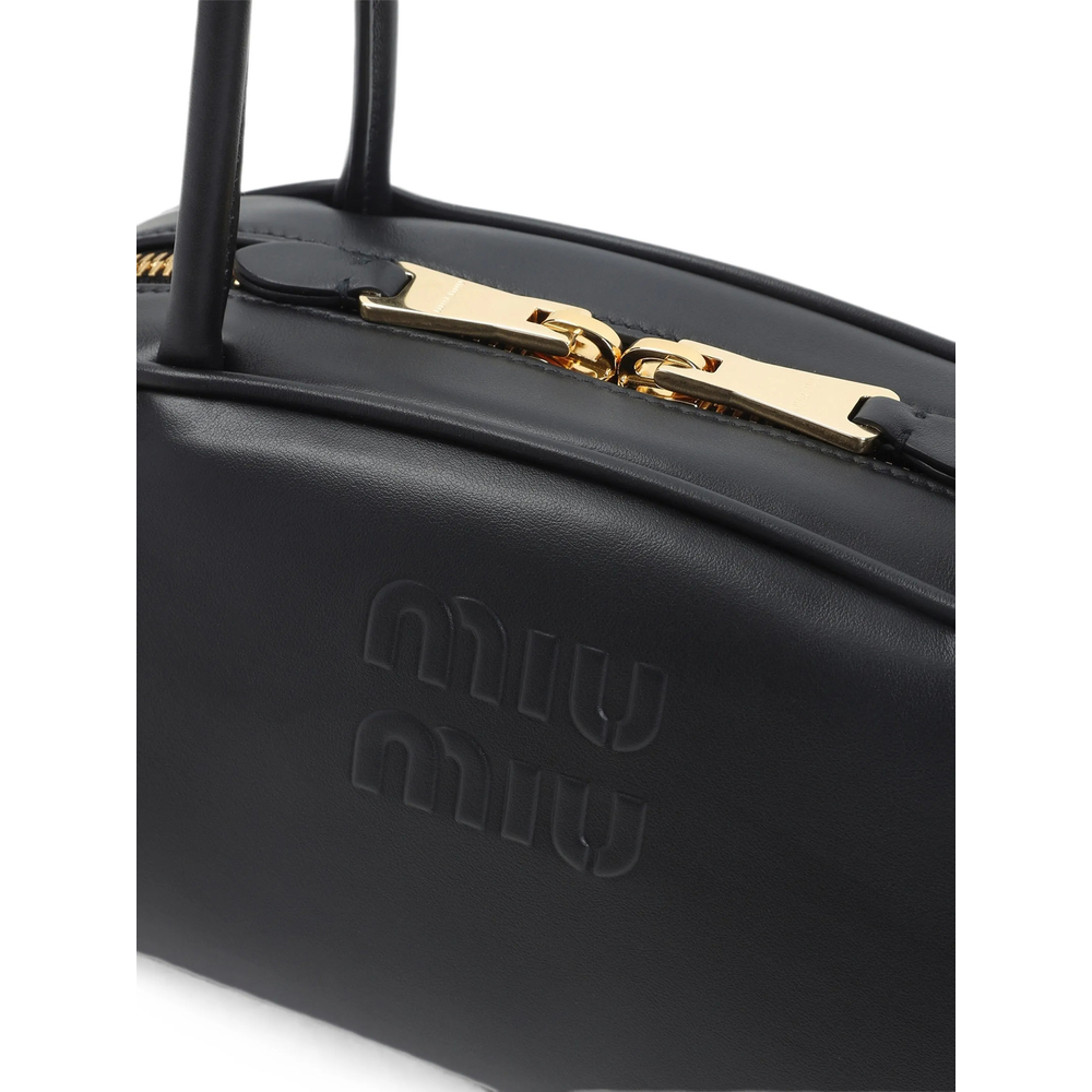 Logo-Embossed Tote Bag