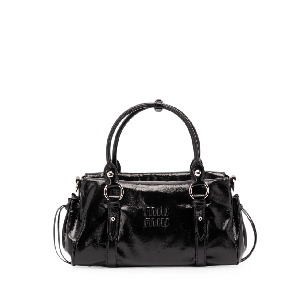 Miu Miu Glossy -leather Handbag
