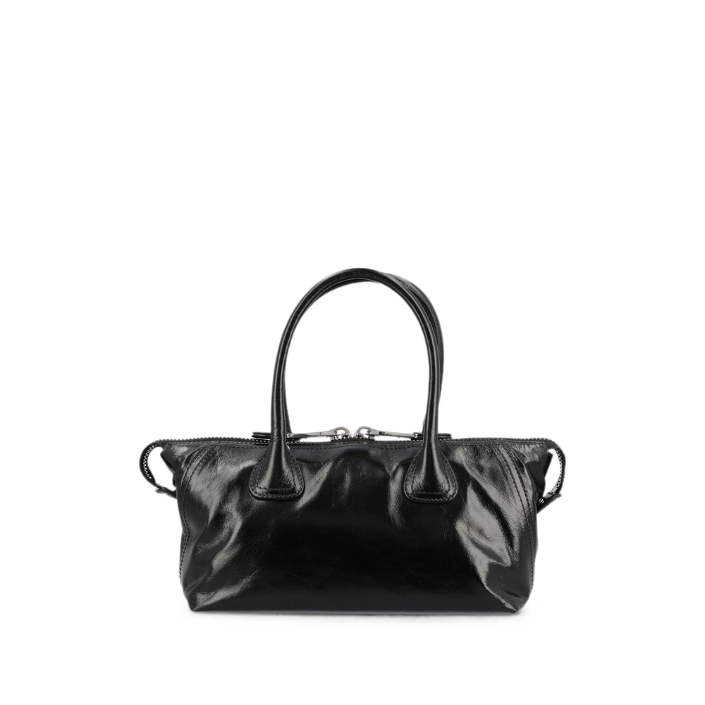 Logo-Embossed Shoulder Bag