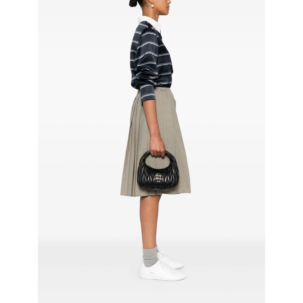 Miu Miu Wander Matelassé Nappa Leather Shoulder Bag