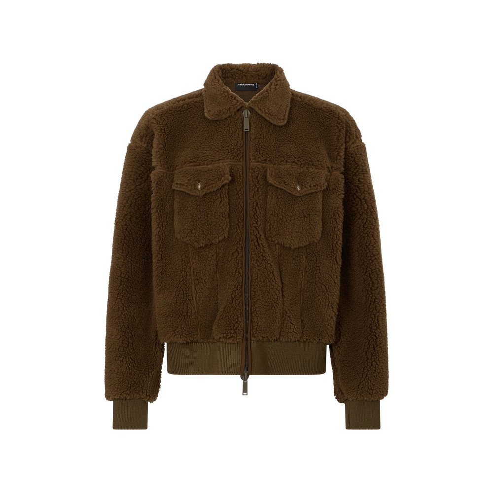 Dsquared2 Teddy Oversized Jean Jacket