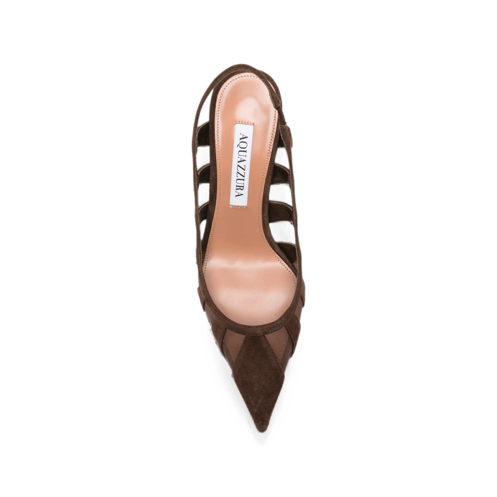 Acreen Mesh-Panelled Pumps