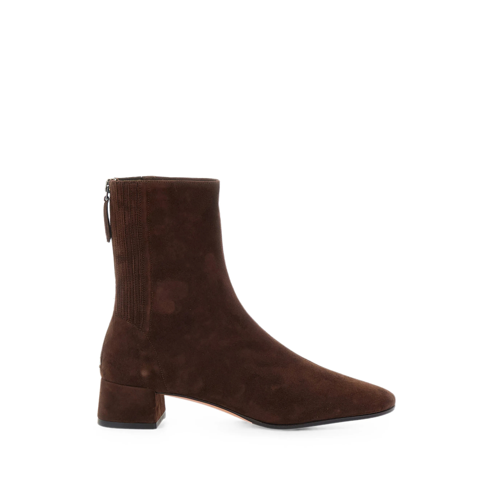 Aquazzura Saint Honore Almond-toe Ankle Boots