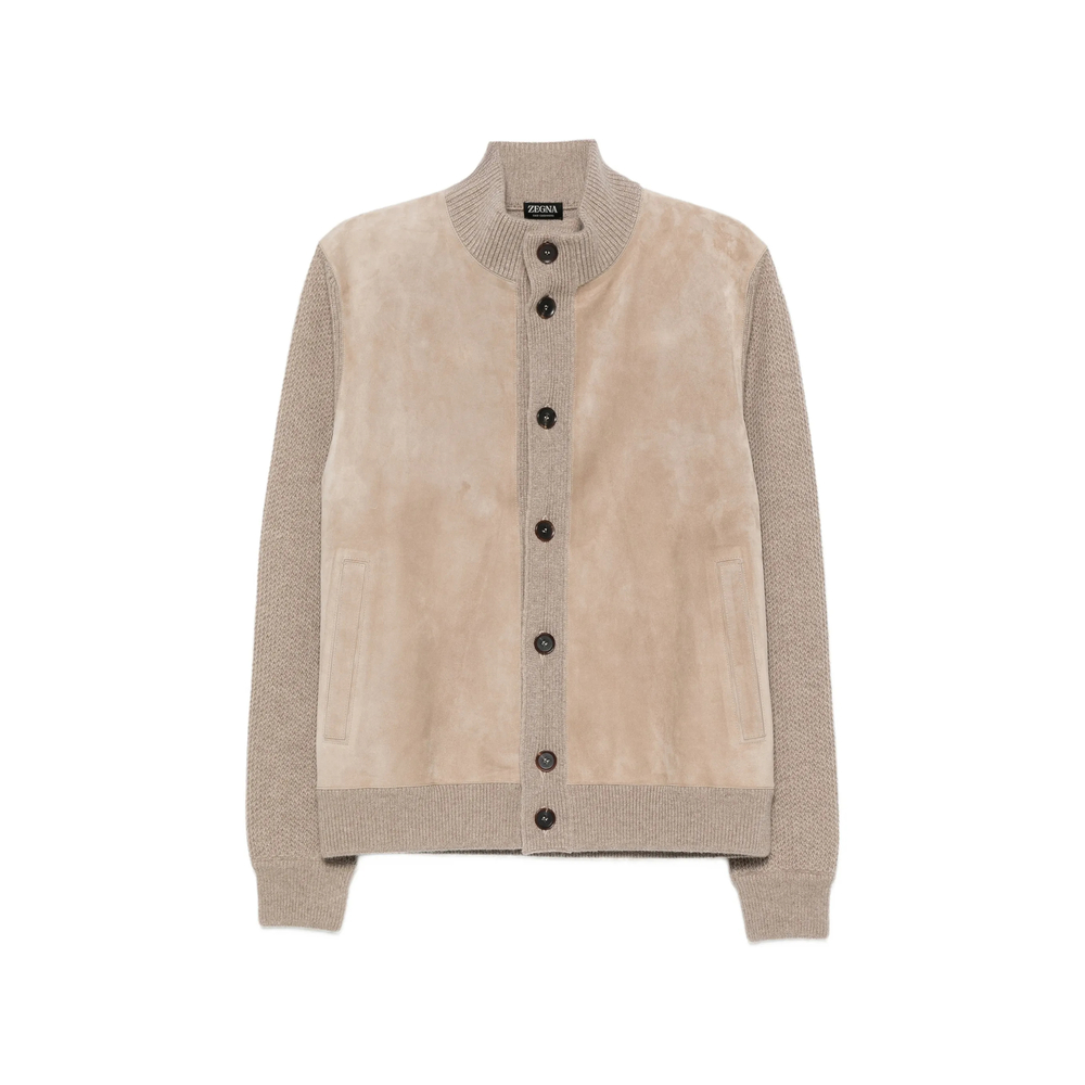 Zegna High-neck Cardigan