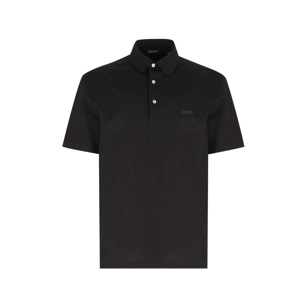Zegna Short-sleeve Piqué Polo Shirt