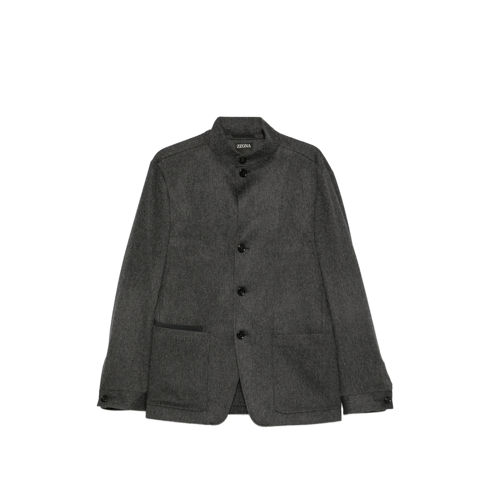 Zegna Welt-pocket Single-breasted Blazer