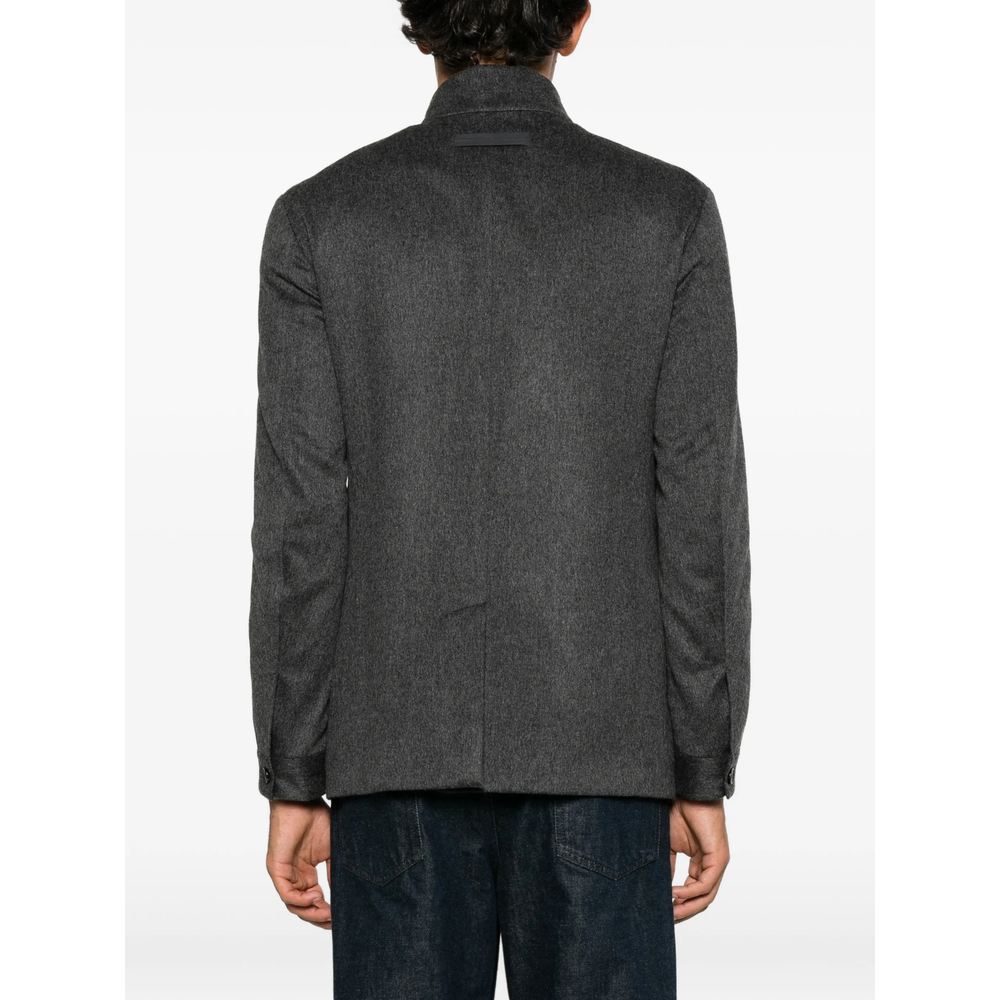 Welt-Pocket Single-Breasted Blazer