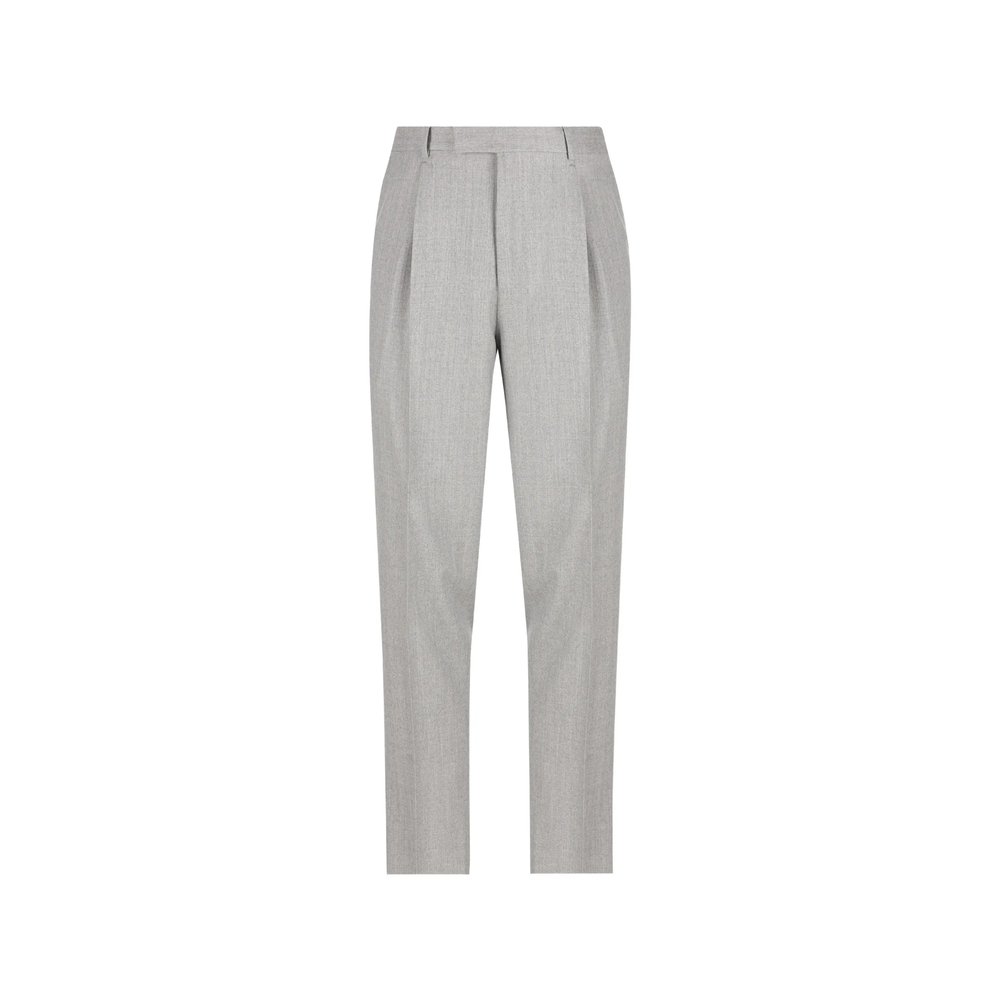 Zegna Pleated Tapered Trousers