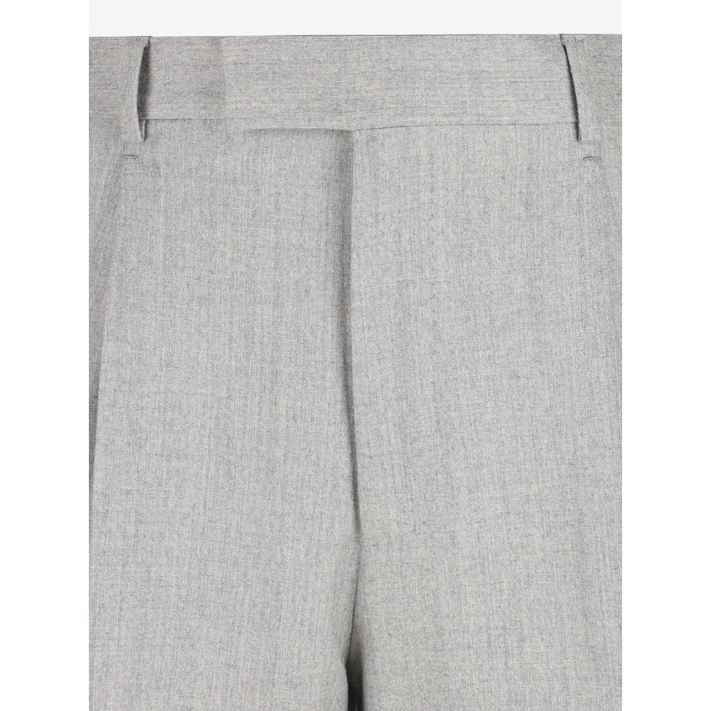 Pleated Tapered Trousers