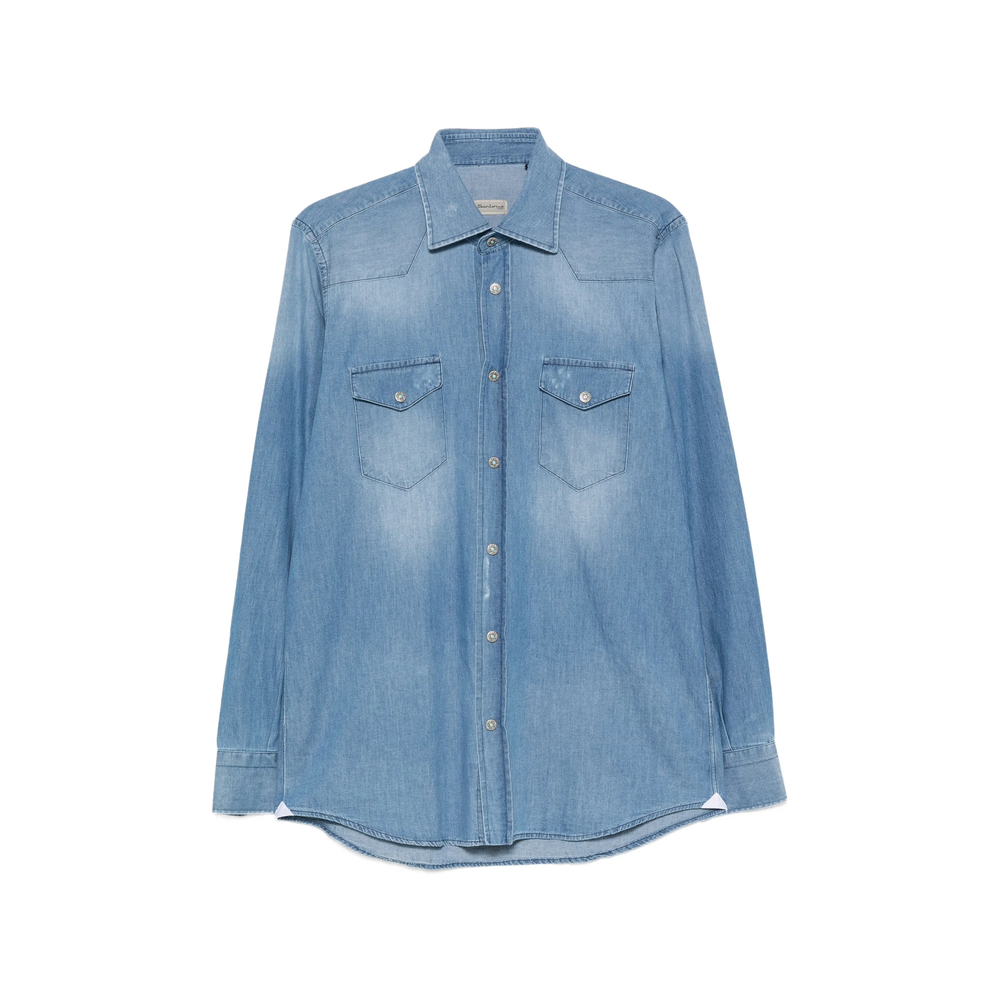Sartorio Western-style Denim Shirt