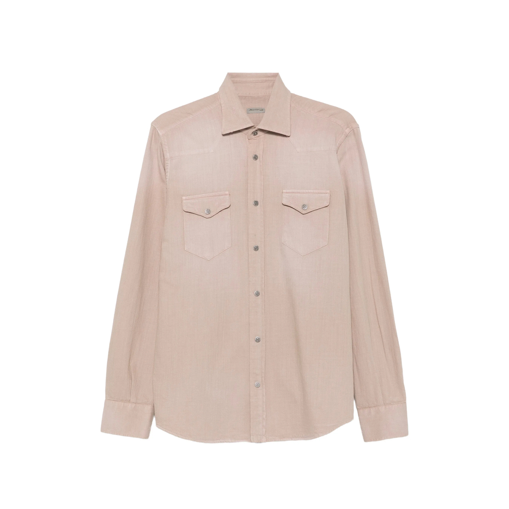 Sartorio Press-stud-fastening Shirt