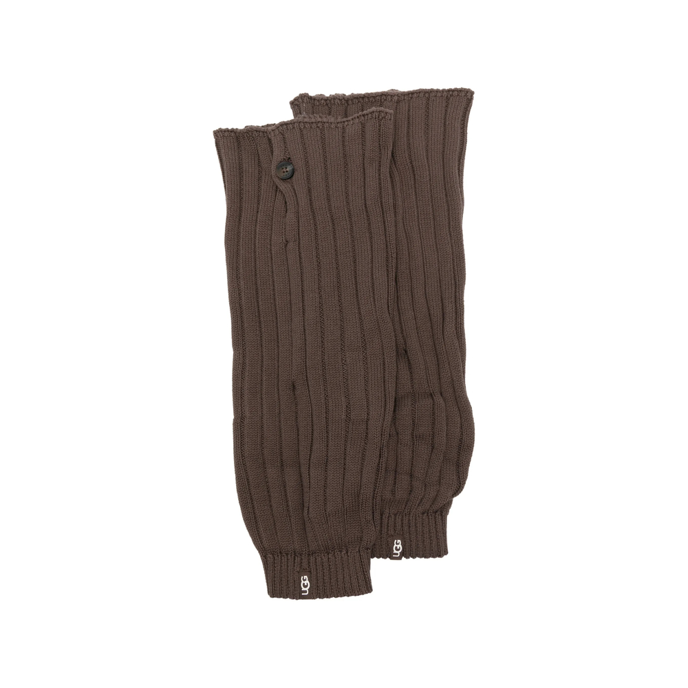 Ugg Ribbed-knit Button-detail Legwarmers