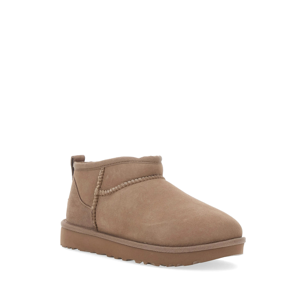 Ultra Mini Shearling-Lined Ankle Boots