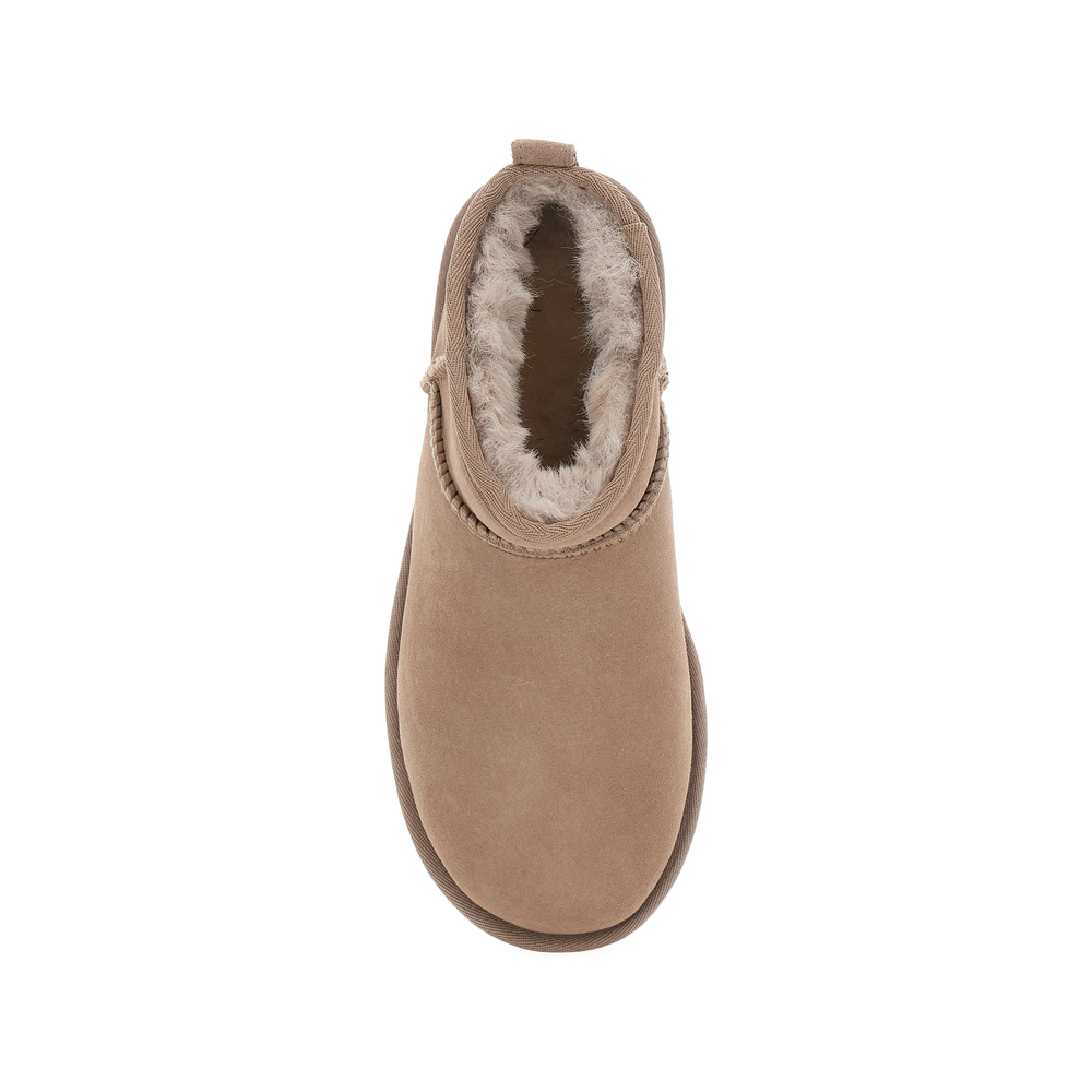 Ultra Mini Shearling-Lined Ankle Boots