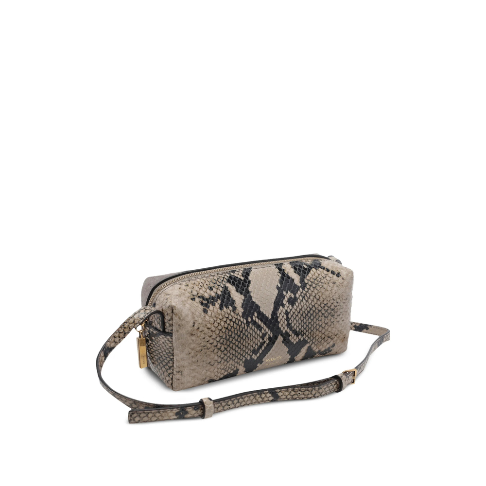Mini Kye Python-Print Mini Shoulder Bag