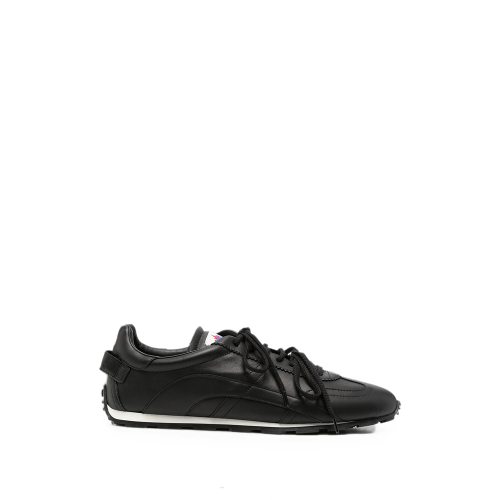 Dsquared2 Maple-leaf Leather Sneakers