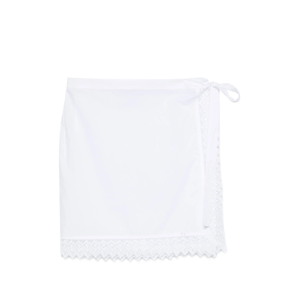 The Nina Studio Lace-detail Mini Skirt