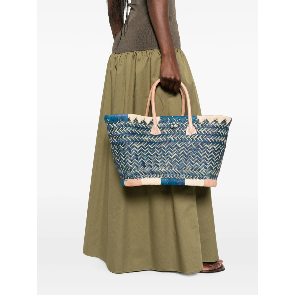 Clotilde Woven Tote Bag