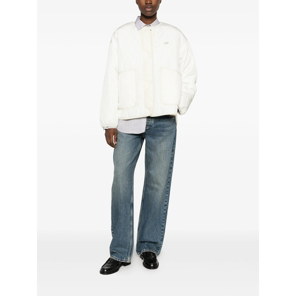 Quilted Logo-Embroidered Jacket