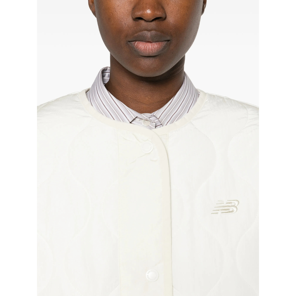 Quilted Logo-Embroidered Jacket