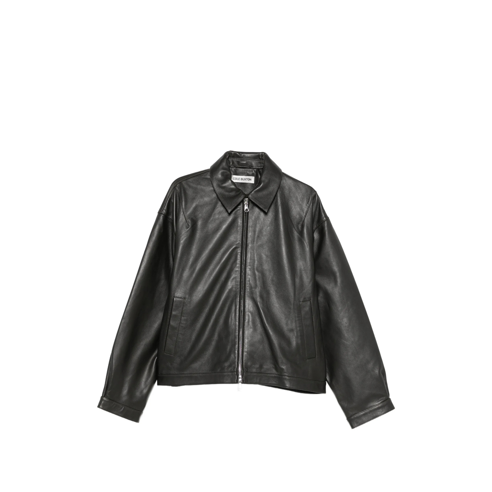 Cole Buxton Leather Zip-up Jacket