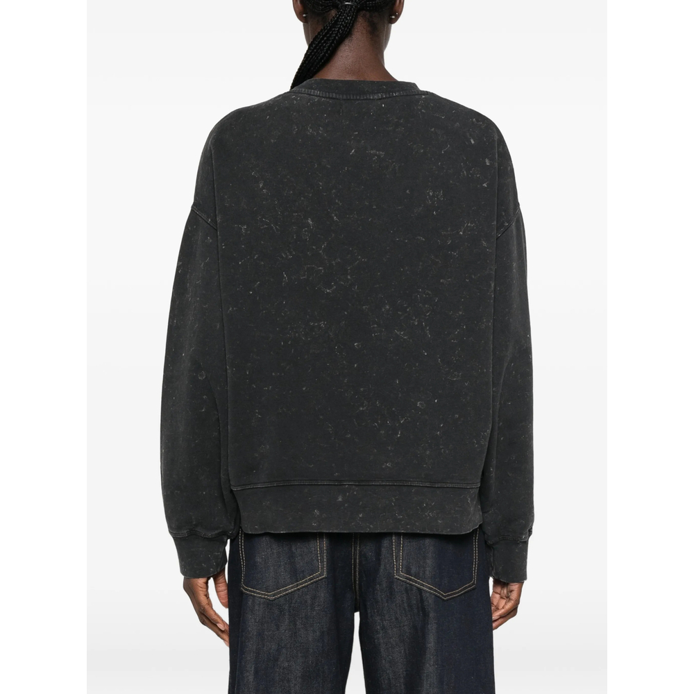 Isoli Teddy-Print Cotton Sweatshirt