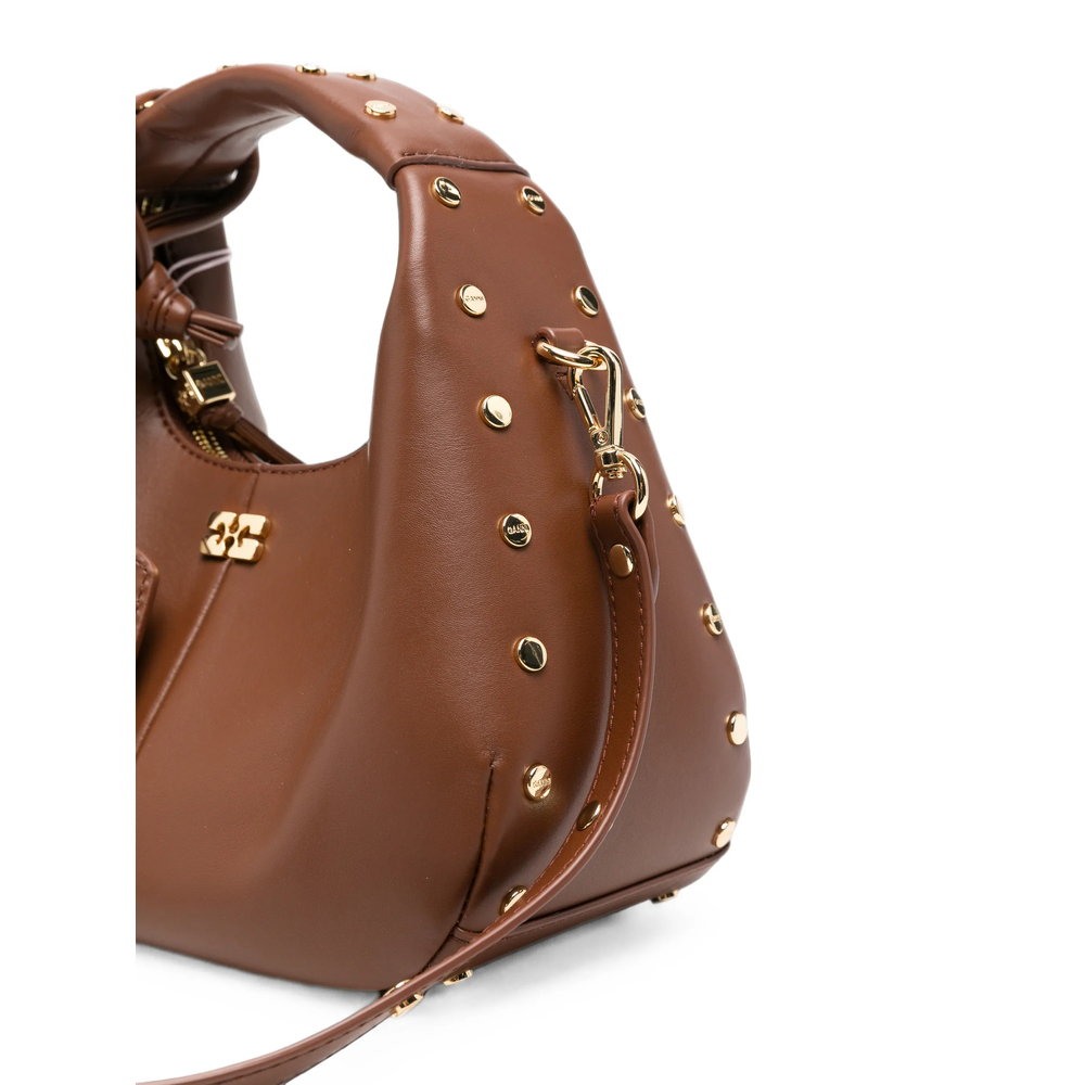 Mini Hobo Stud-Embellished Tote Bag