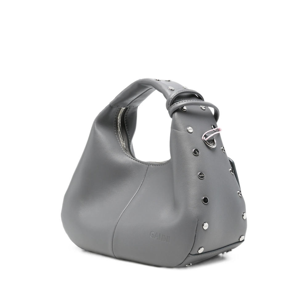 Stud-Embellished Shoulder Bag