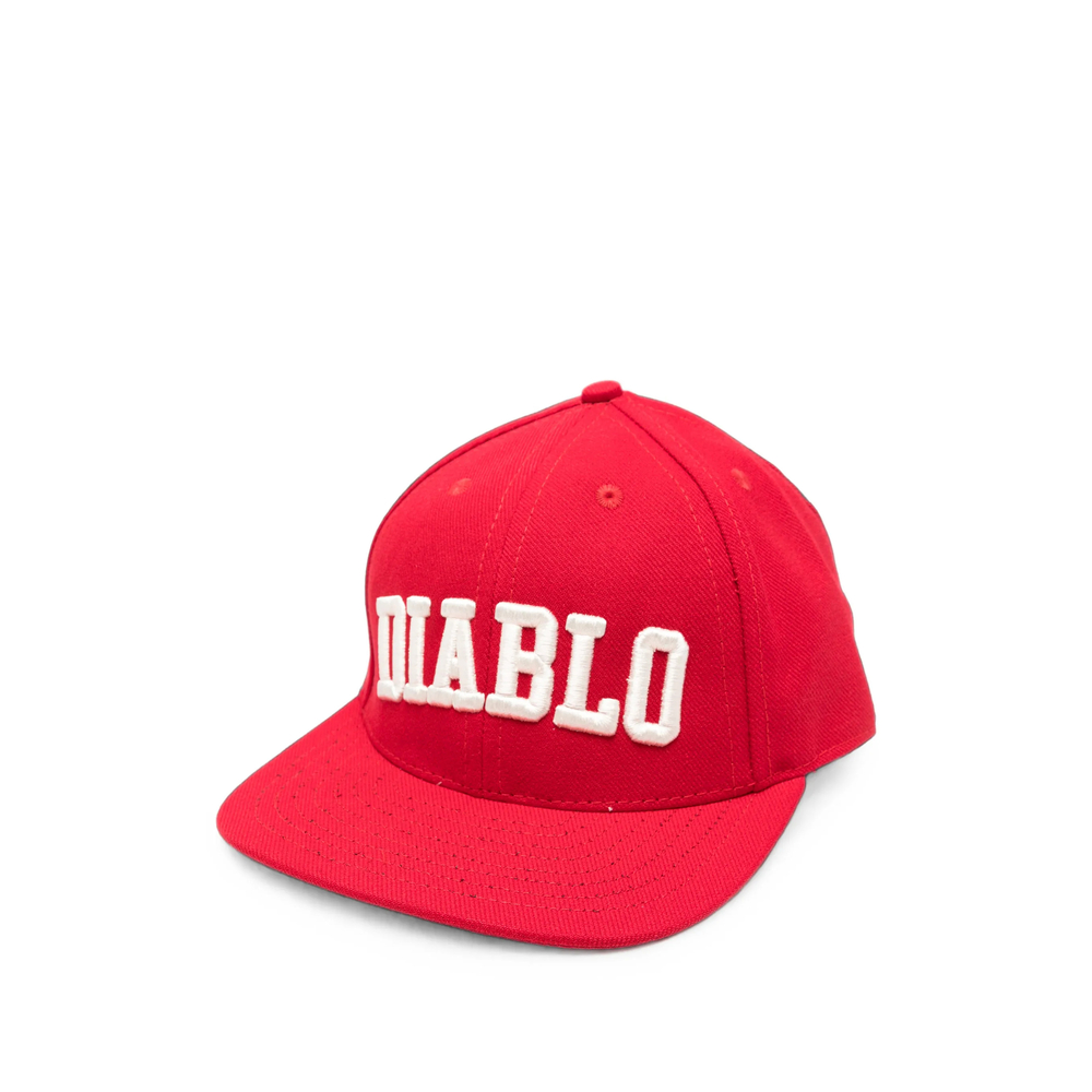 Willy Chavarria Embroidered Flat-peak Cap