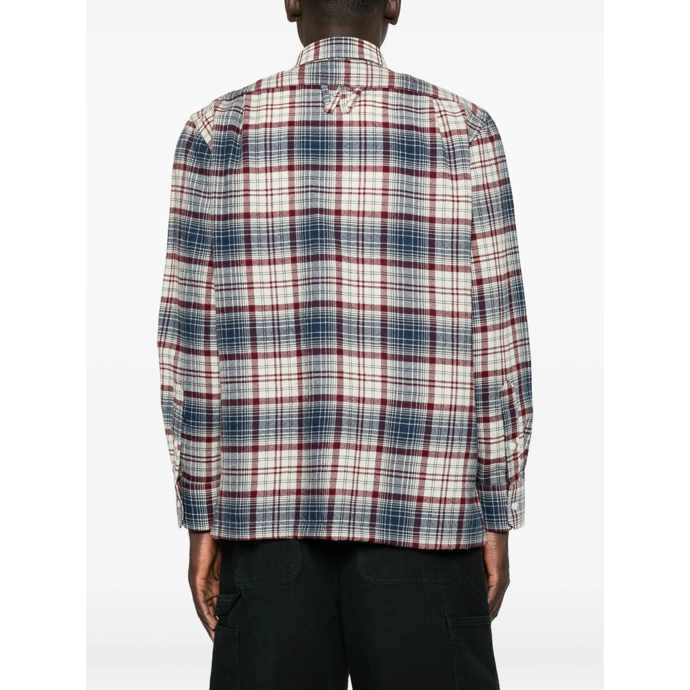 Check-Pattern Long-Sleeve Shirt
