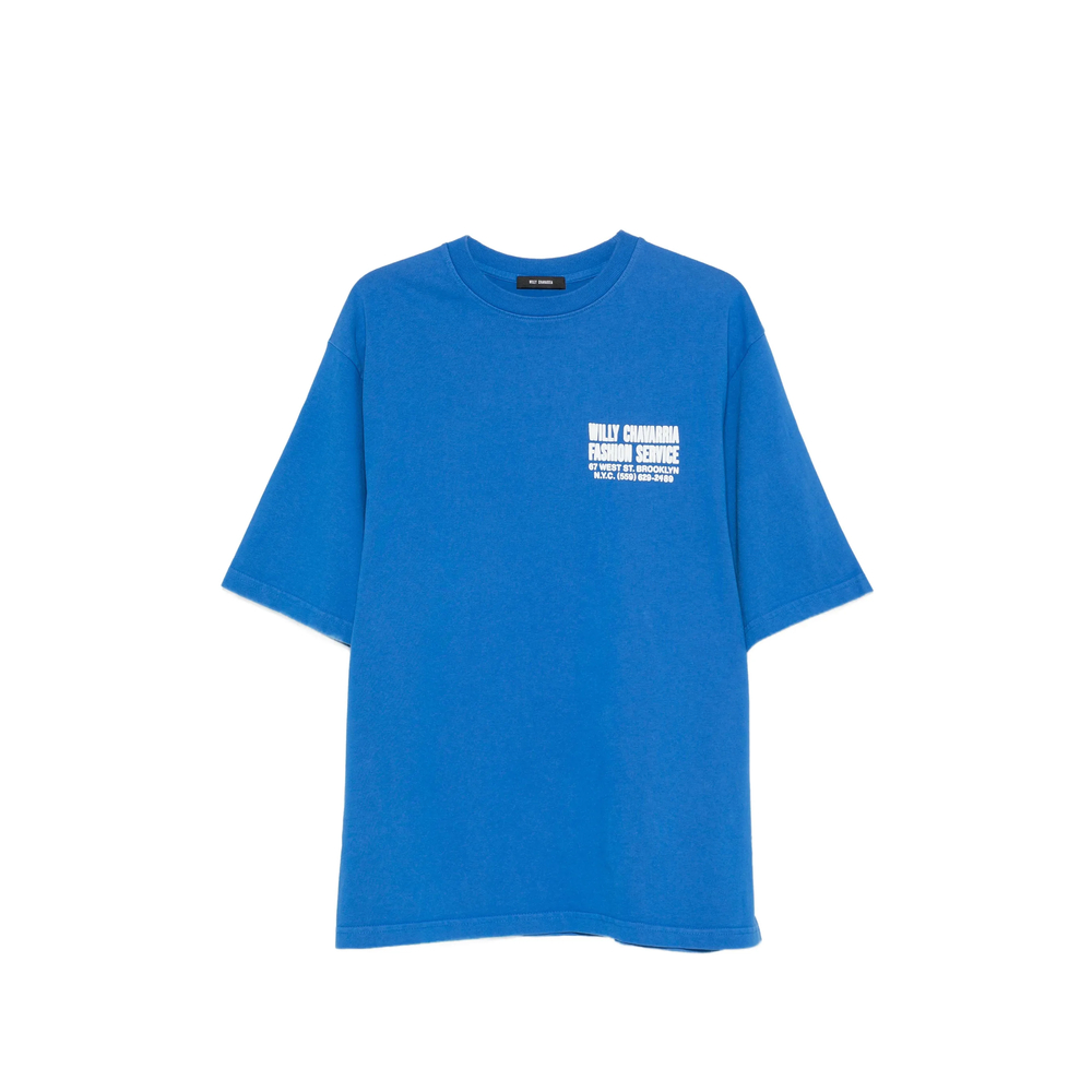Willy Chavarria Fashion Service Logo-print T-shirt