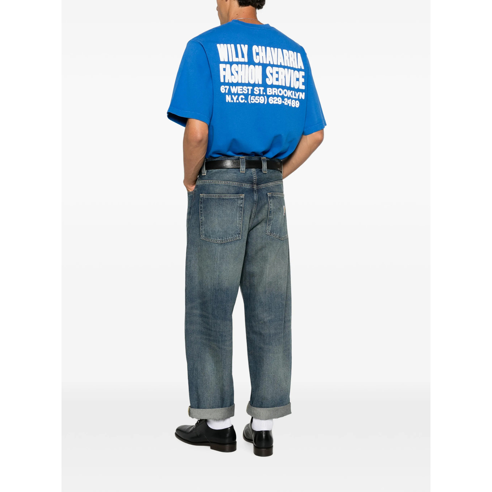 Fashion Service Logo-Print T-Shirt