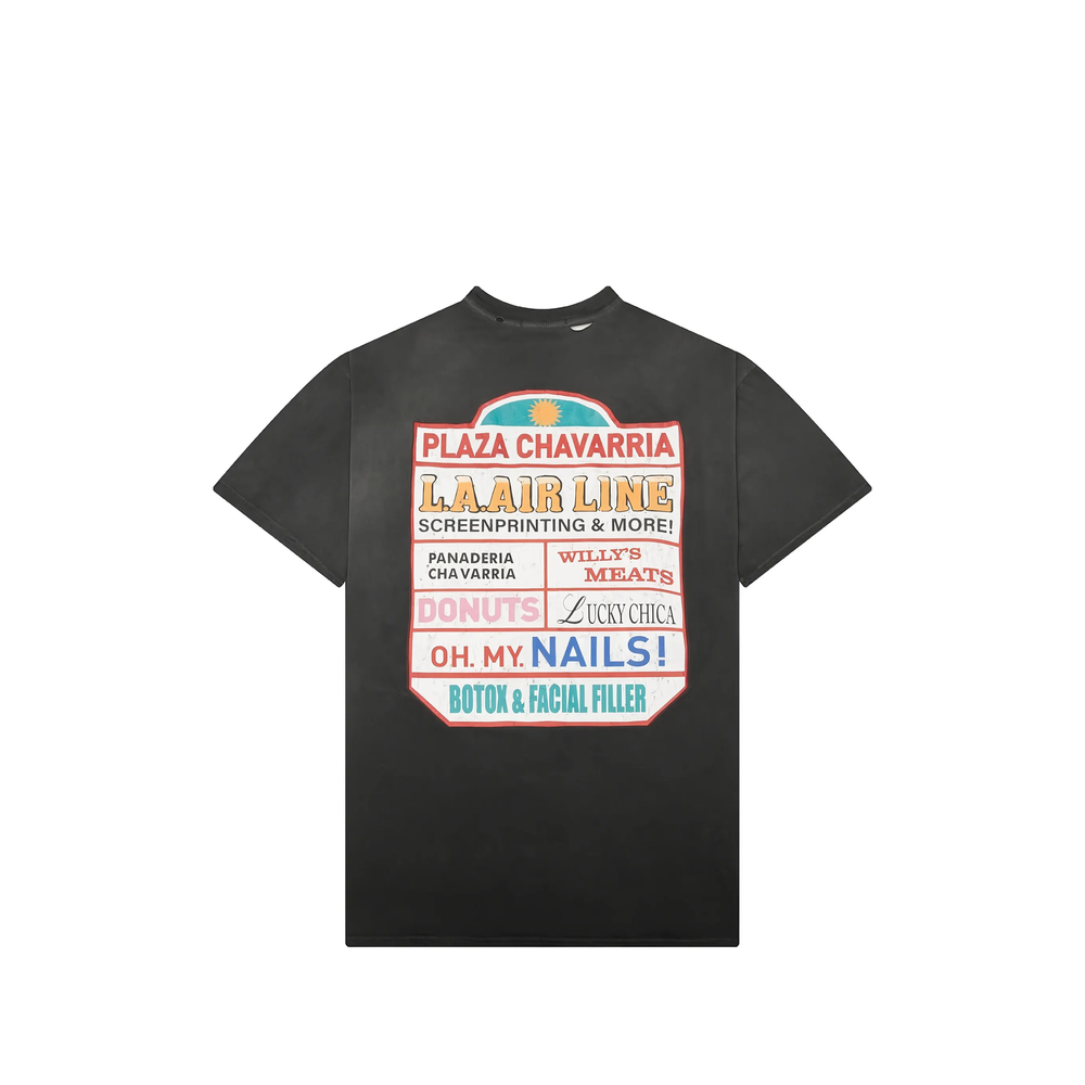 Graphic-Print Distressed T-Shirt