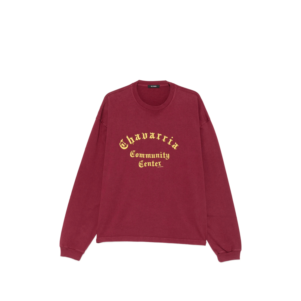 Willy Chavarria Community Center Long-sleeve Buffalo T-shirt