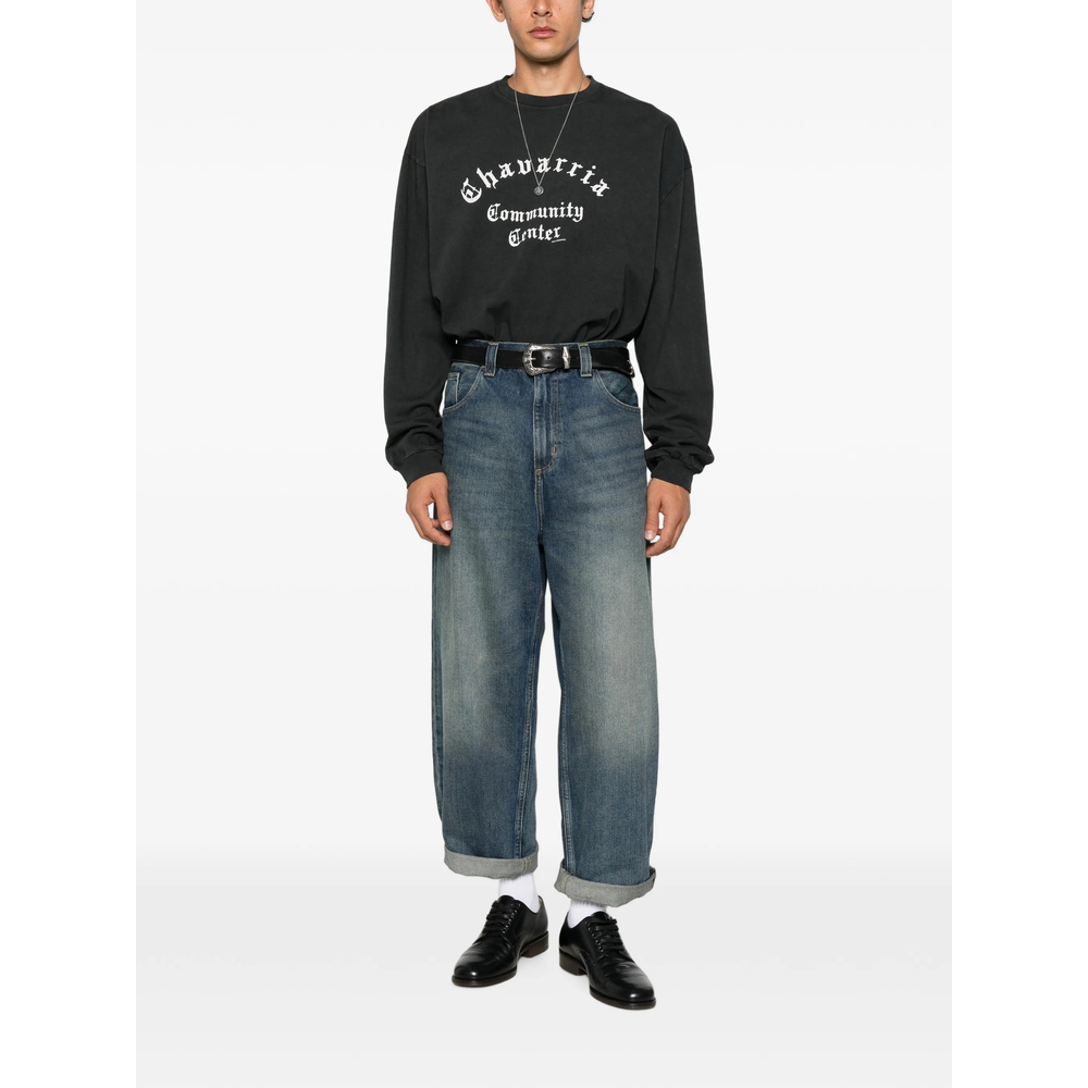 Logo-Print Long-Sleeve T-Shirt