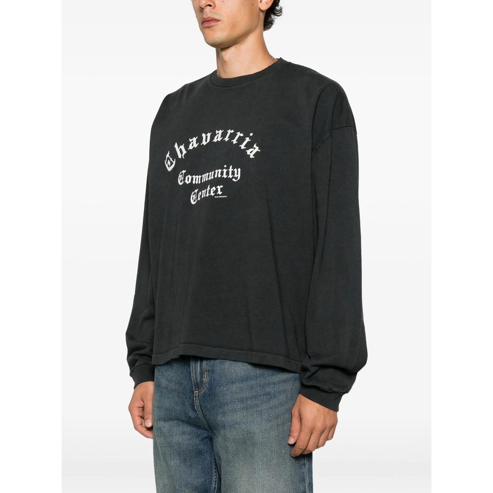 Logo-Print Long-Sleeve T-Shirt
