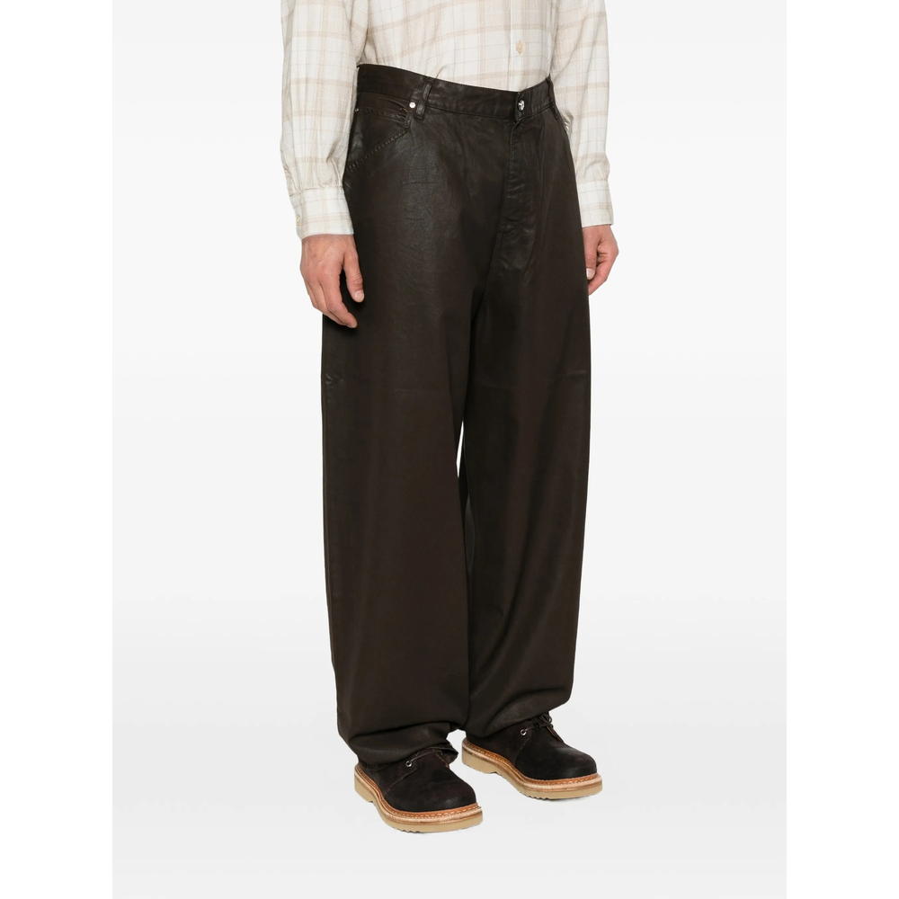 Mpc Logo-Print Wide-Leg Jeans