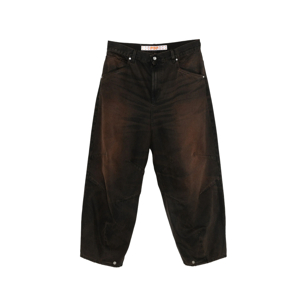 Pdf Faded Graphic-print Jeans