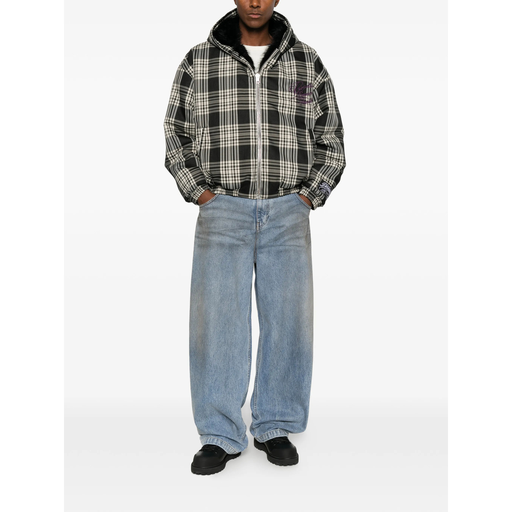Jo Plaid-Pattern Jacket