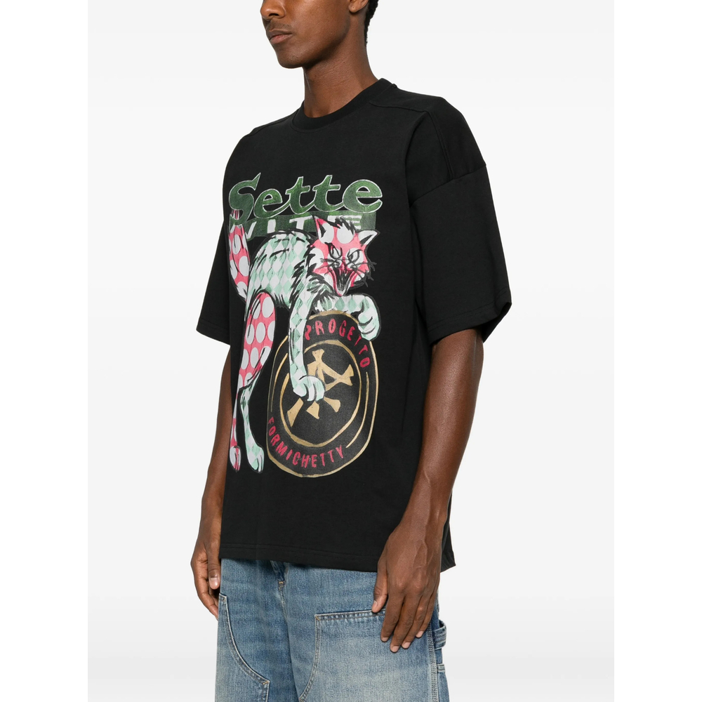 Graphic-Print Cotton T-Shirt