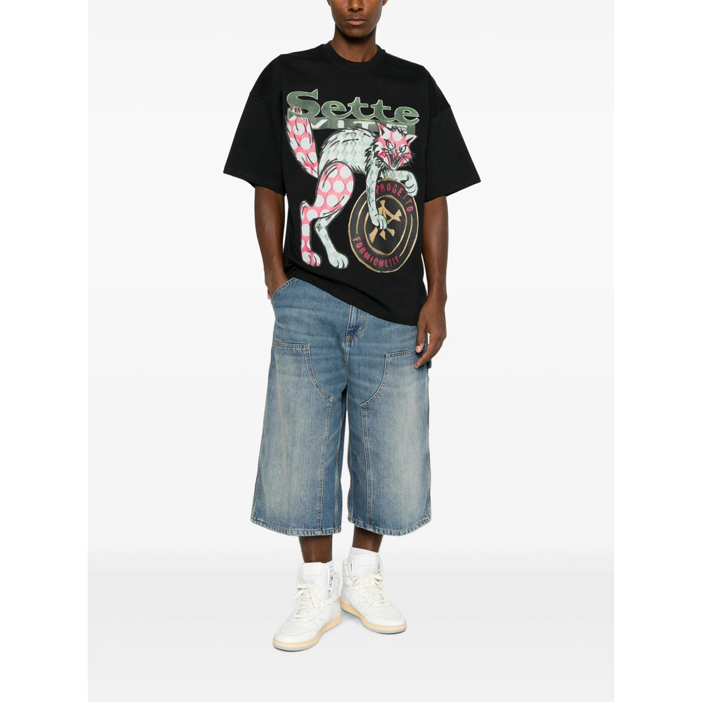 Graphic-Print Cotton T-Shirt