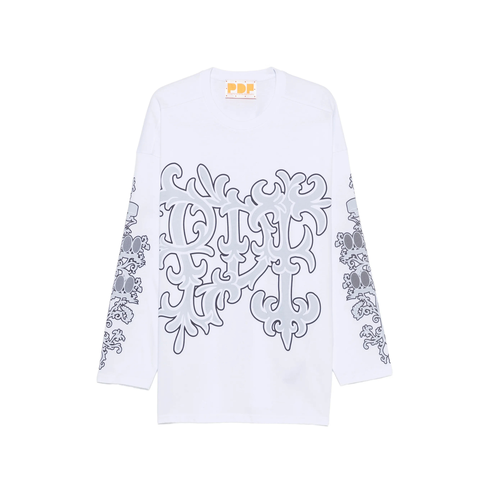 Graphic-Print Long-Sleeve T-Shirt
