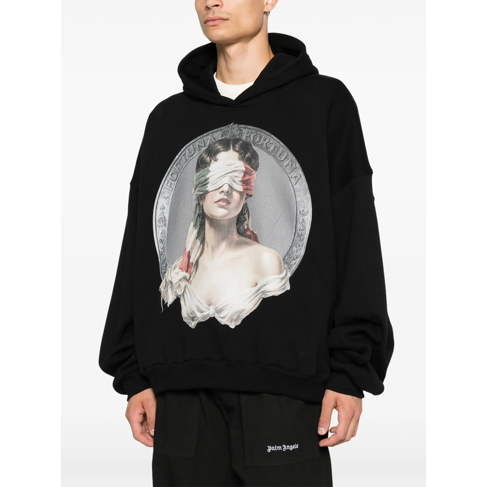Graphic-Print Hoodie