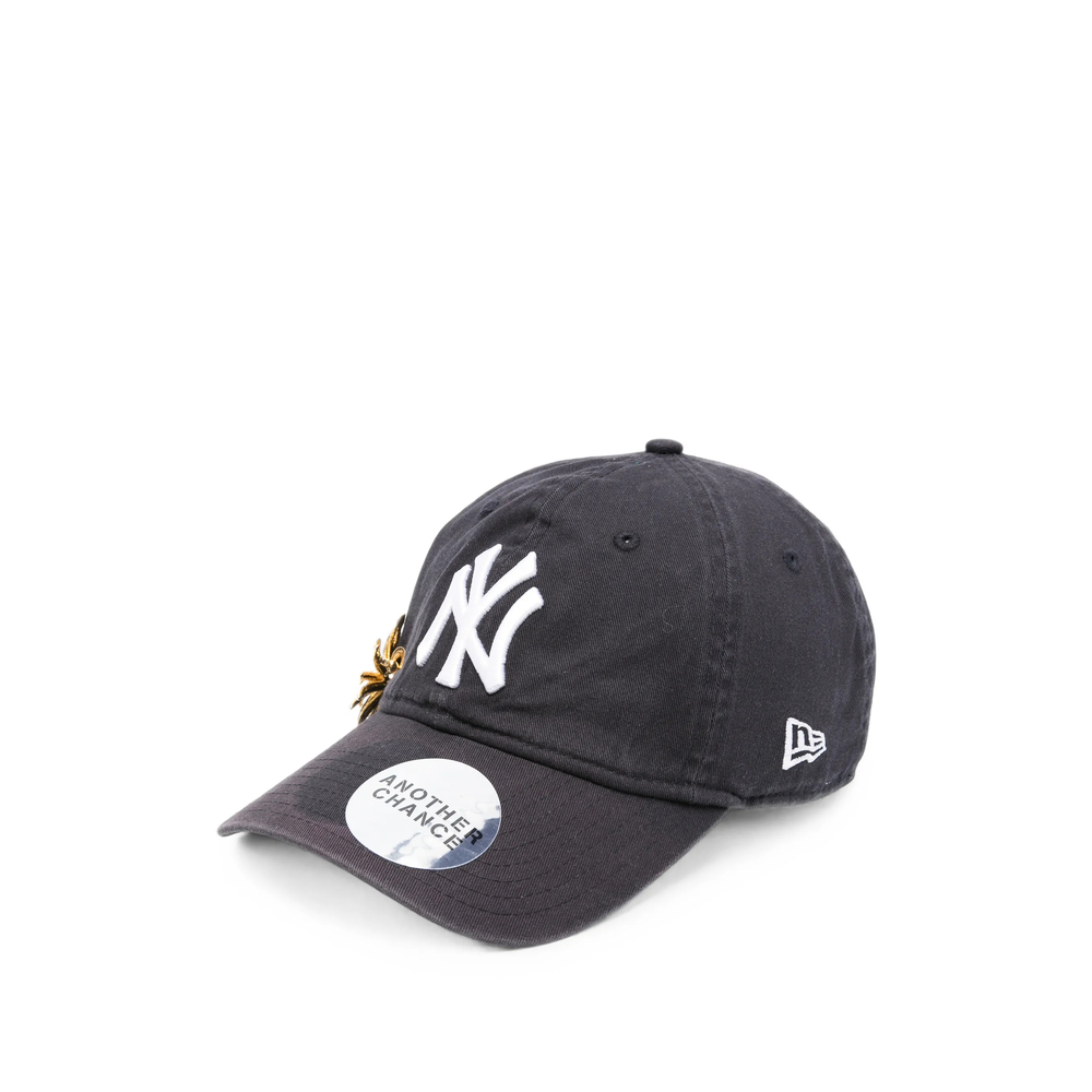 Another Chance Embellished Logo-embroidered Baseball Cap