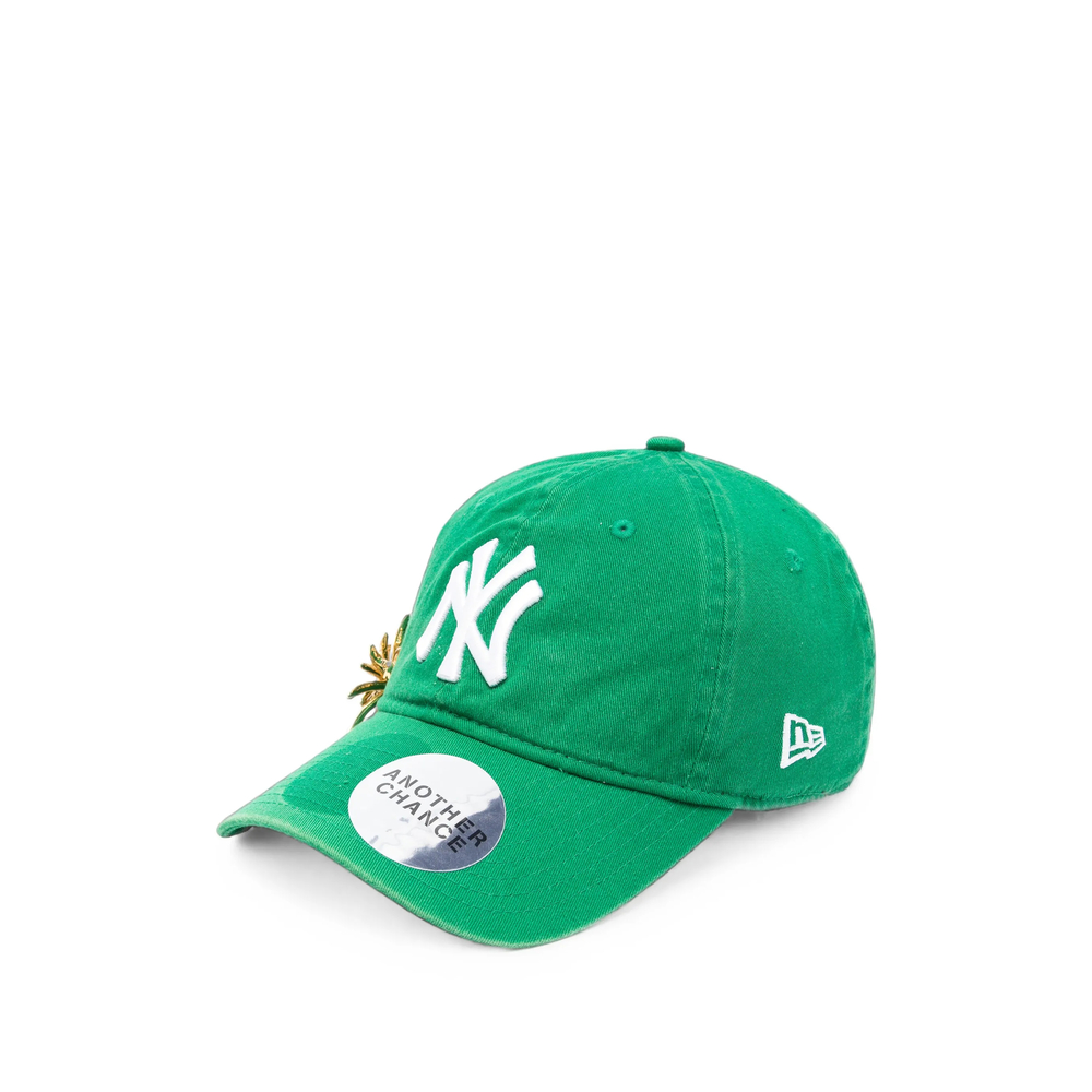 Another Chance Logo-embroidered Brooch-detail Baseball Cap