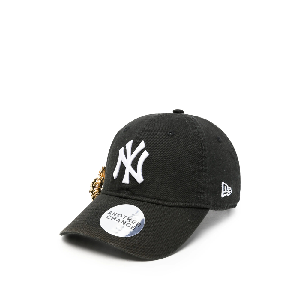 Another Chance Embellished Logo-embroidered Baseball Cap