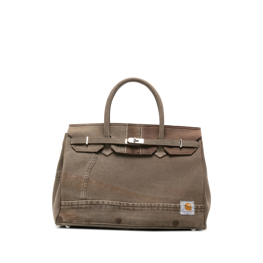Another Chance Panelled Logo-patch Tote Bag