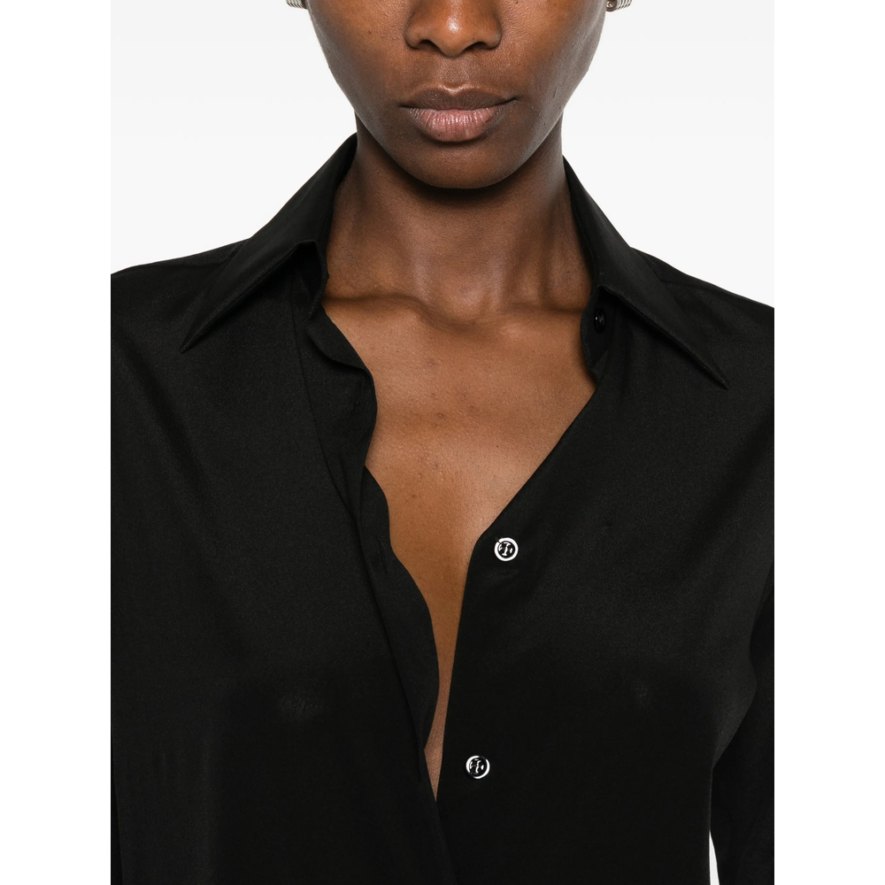 Gea Long-Sleeve Button-Up Shirt
