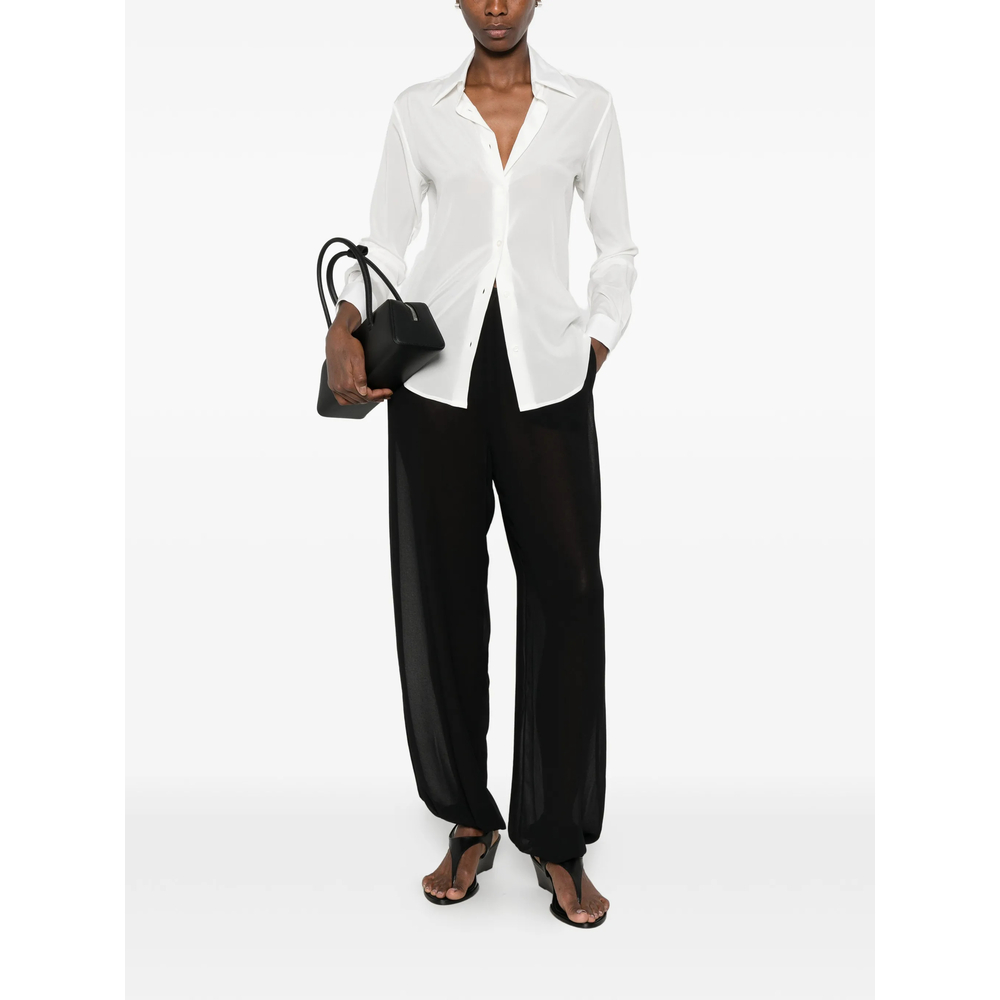Gea Curved-Hem Shirt